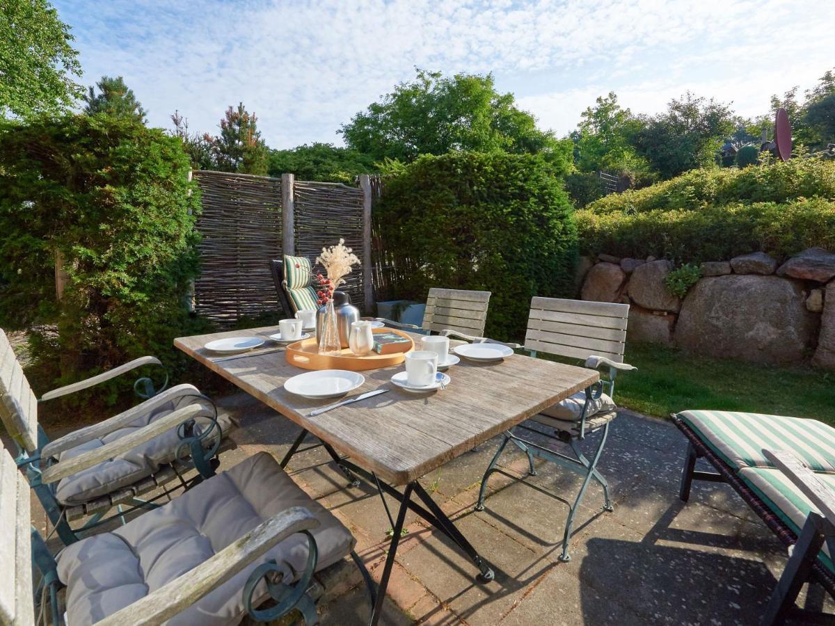 Fachwerkhaeuser Seedorf - Haushaelfte "Sophie Charlott" Mit Kamin Und Terrasse Экстерьер фото